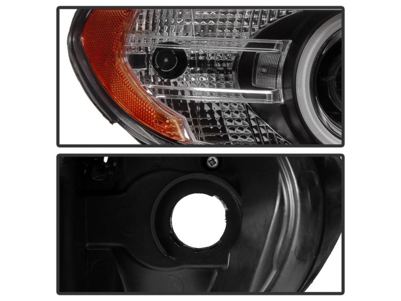 Spyder BMW X5 E53 2004-2006 Dual Projector Headlights - Halogen Model Only (N (view 2)