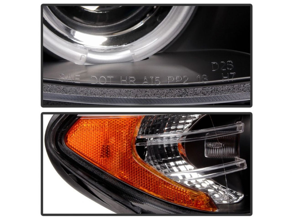 Spyder BMW X5 E53 2004-2006 Dual Projector Headlights - Halogen Model Only (N (view 3)