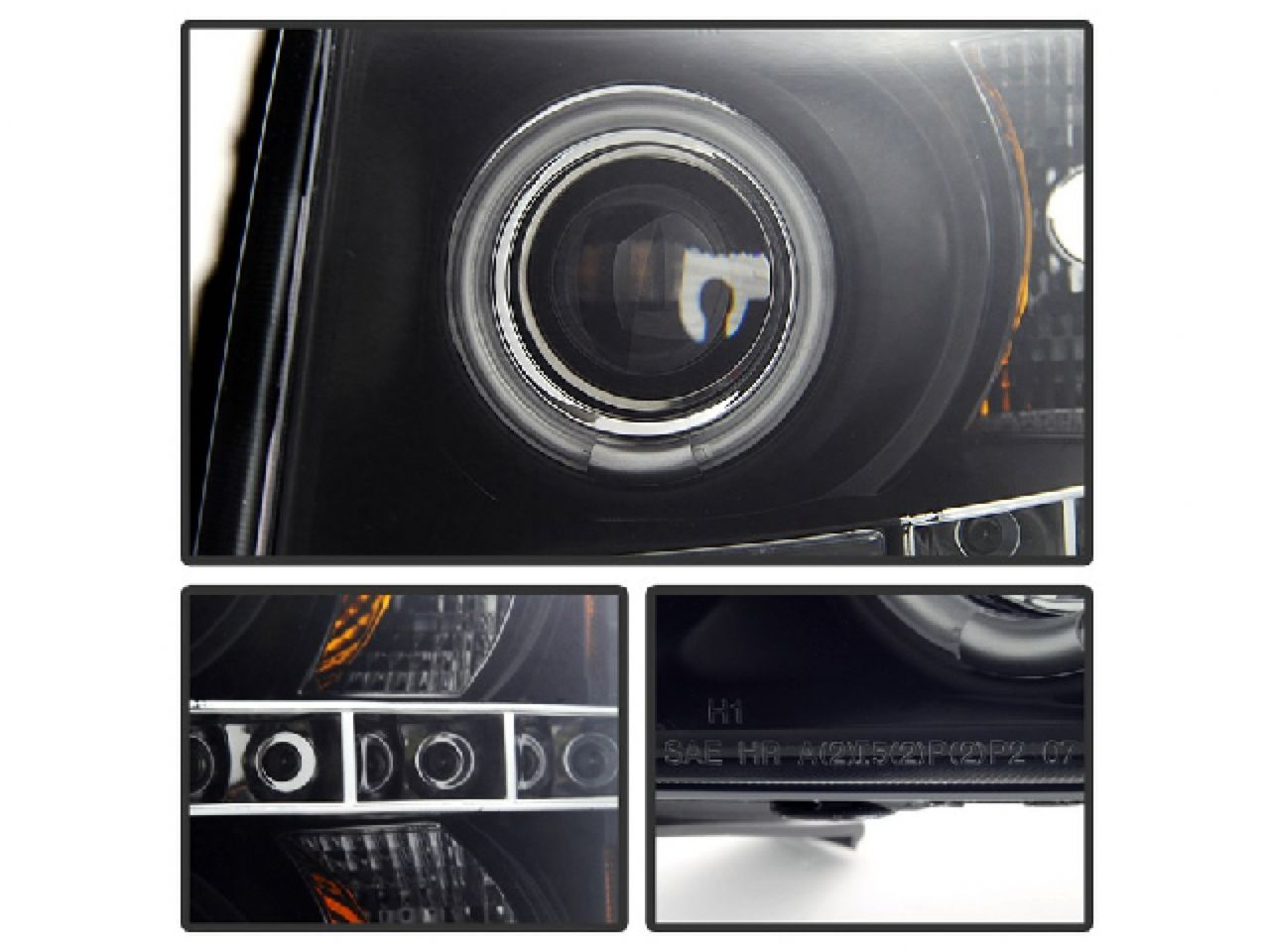 Spyder Chevy Silverado 1500 07-13 2500HD/3500HD 07-14 Projector Headlights (view 1)