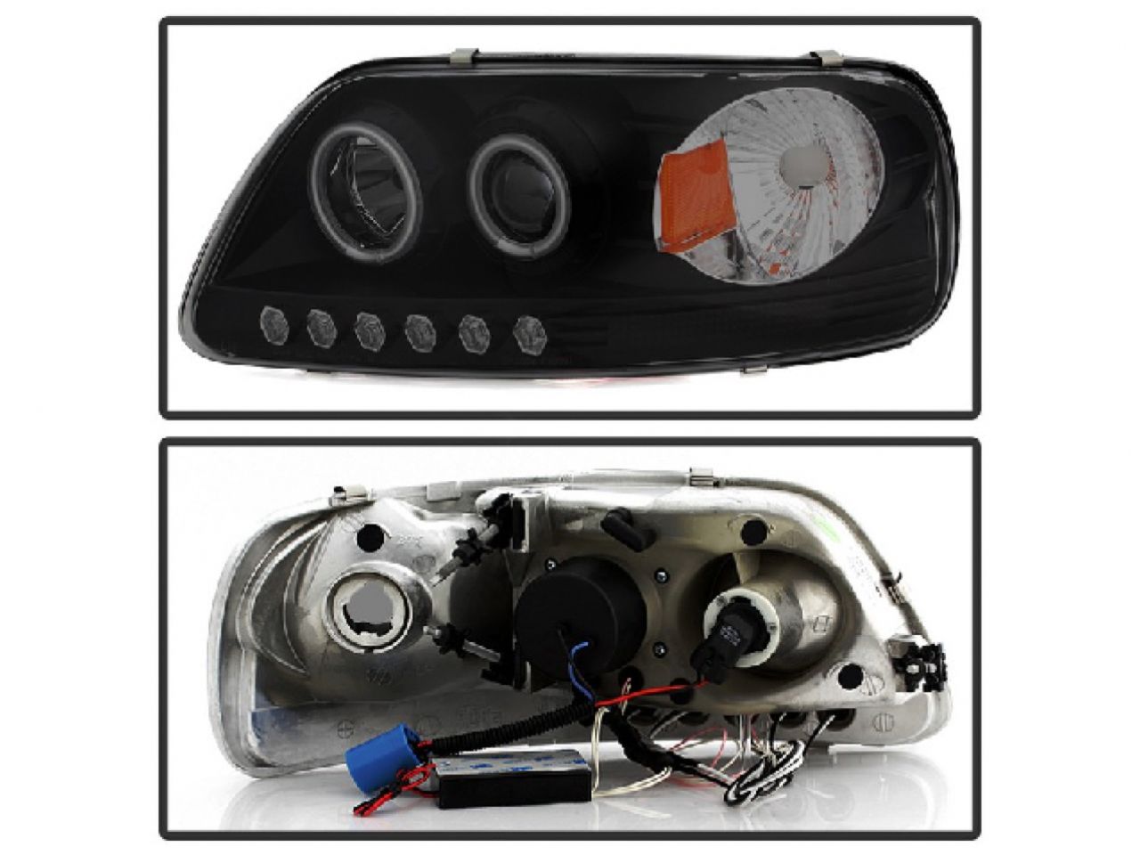 Spyder Ford F150 97-03 / Expedition 97-02 1PC Projector Headlights (view 1)