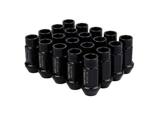 Godspeed Type 3 50mm Lug Nuts 20 pcs. Set M12x1.5 (view 1)