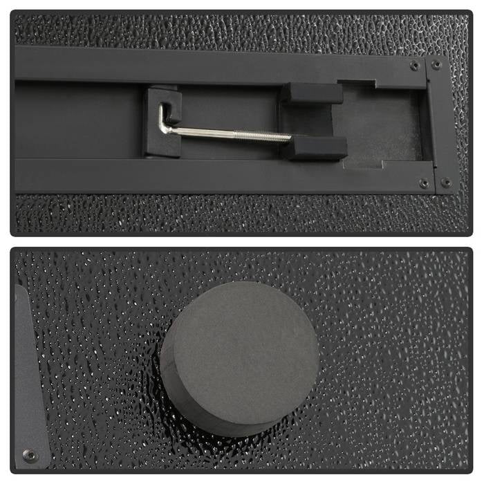 SPYDER xTune 04-07 Chevy Silverado/GMC Sierra 1500 CC 68in Bed Hard Tri-Fold Tonneau - Blk (TC-HTF-CS04-68) 9046704