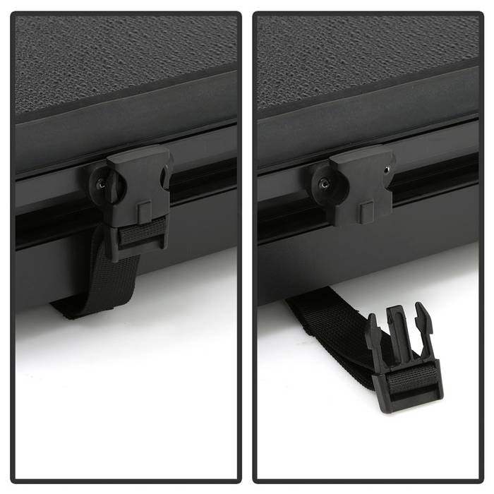 SPYDER xTune 02-09 Dodge Ram 72in. Short Bed Hard Tri-Fold Style Tonneau Cover - Black (TC-HTF-DR02-72) 9045882