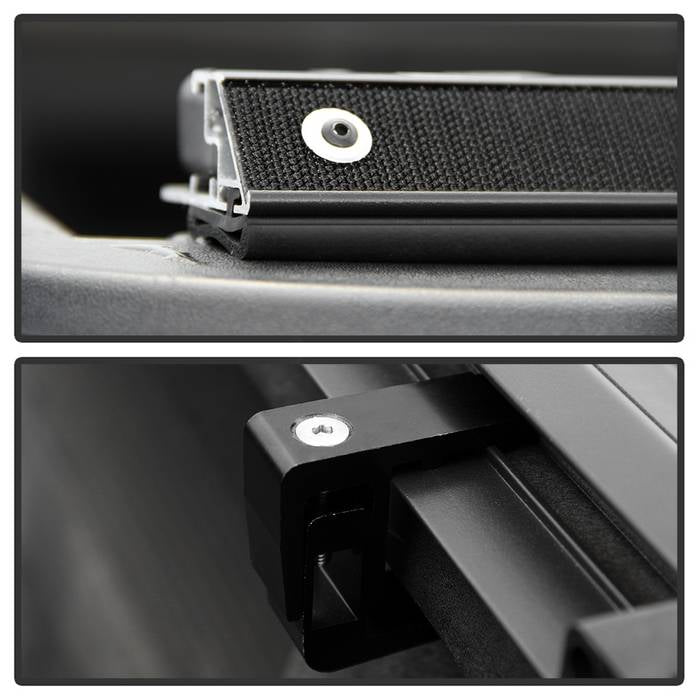 SPYDER xTune 04-11 Chevy Colorado 72in. Bed Roll-Up Style Tonneau Cover - Black (TC-RU-CCO04-72) 9043758
