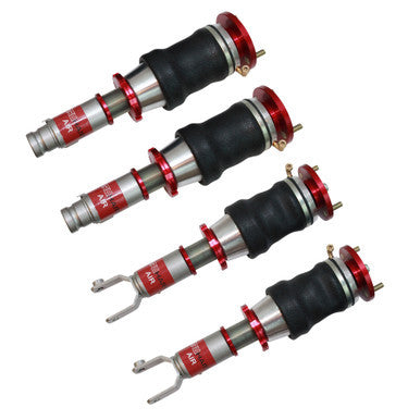 AirPlus Air Struts w/ VERA AccuAir ePlus Connect Pressure For 90-93 Acura Integra 88-91 Honda Civic Excluding AWD Wagovan TruHart
