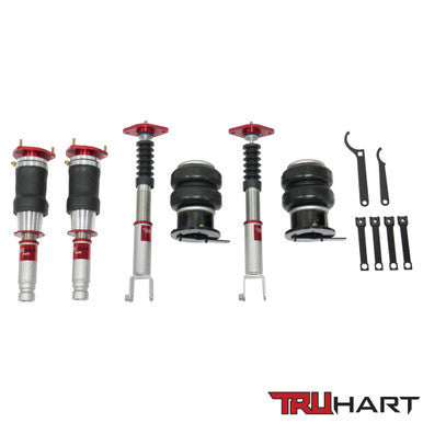 AirPlus Air Struts w/ VERA Evo Management For 03-08 Infiniti G35X 06-13 Infiniti G37X 06-10 Infiniti M35X 06-10 Infiniti M45X 14-15 Infiniti Q60 AWD TruHart