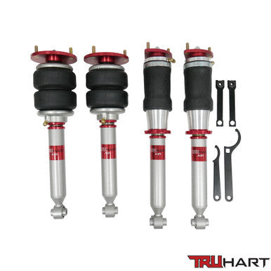 AirPlus Air Struts w/ VERA AccuAir ePlus Connect Pressure For 98-05 Lexus GS300 / GS400 / GS430 RWD TruHart