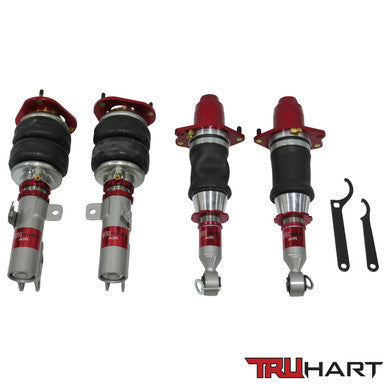 AirPlus Air Struts w/ VERA Evo Bluetooth Management For 03-08 Toyota Corolla TruHart