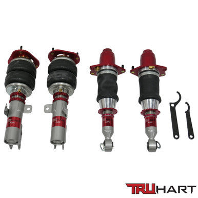 AirPlus Air Struts w/ VERA Evo Management For 09-19 Toyota Corolla Sedan 03-13 Toyota Matrix FWD TruHart