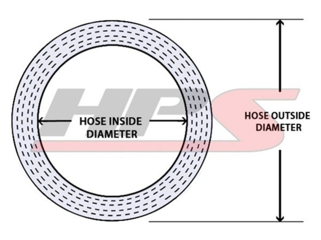 HPS 1/4" (6mm) ID Red High Temp Silicone Vacuum Hose - 10 Feet Pack 0K0WD (view 2)