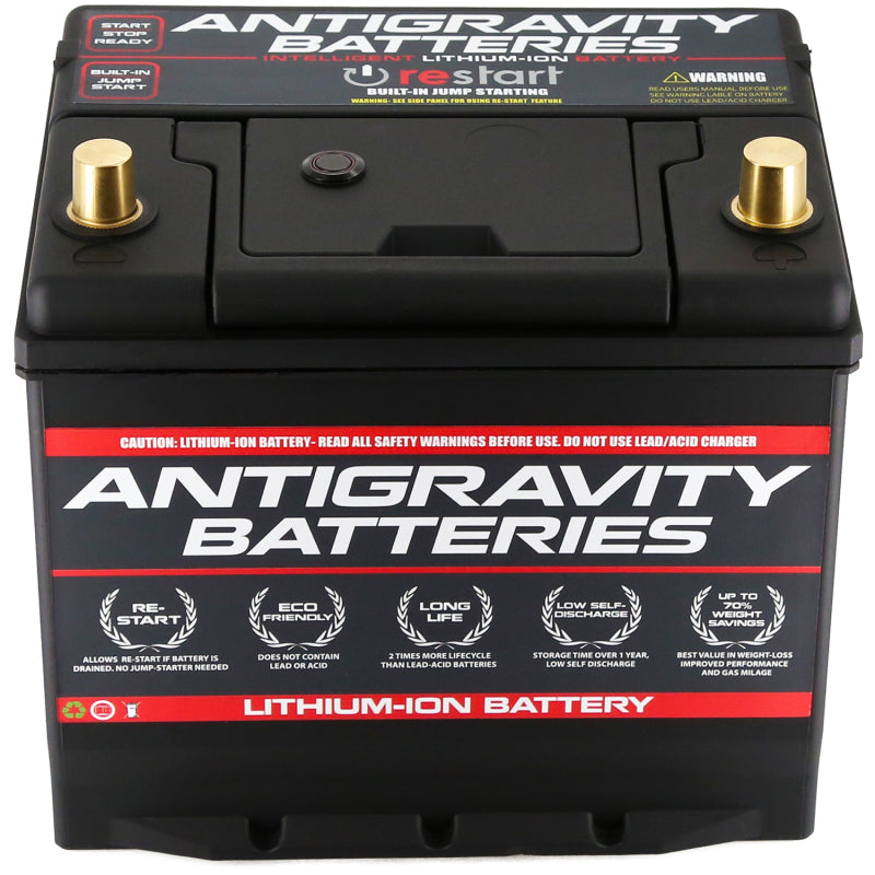 Antigravity Batteries Antigravity Group 27 Lithium Car Battery w/Re-Start AG-27R-60-RS
