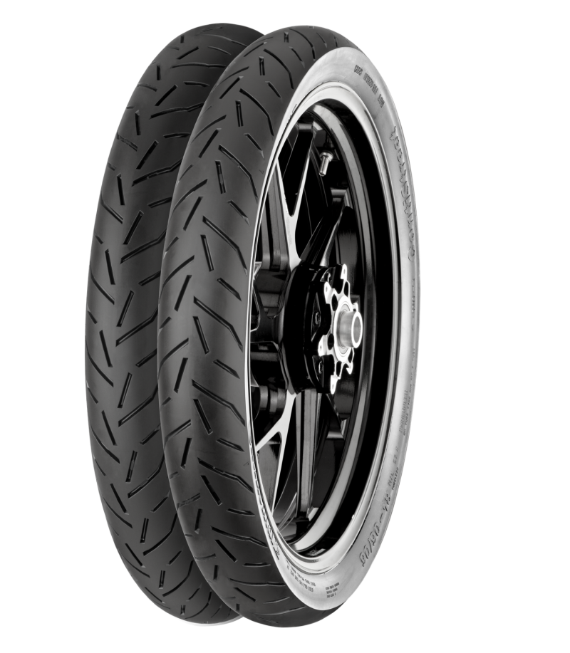 Continental Tire Continental ContiStreet - 2.50-17 M/C 43P TL RF Front/Rear 02404110000