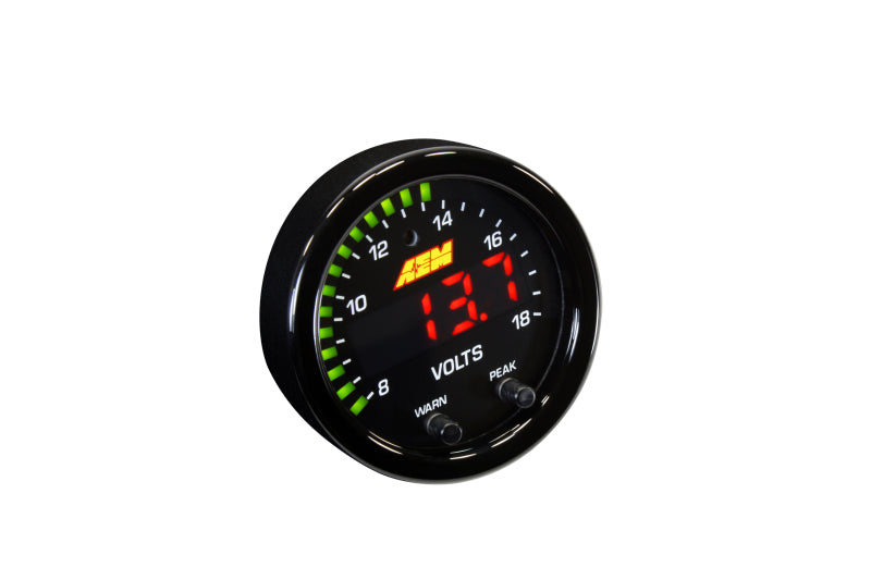AEM Electronics Voltmeter Gauge (view 3)