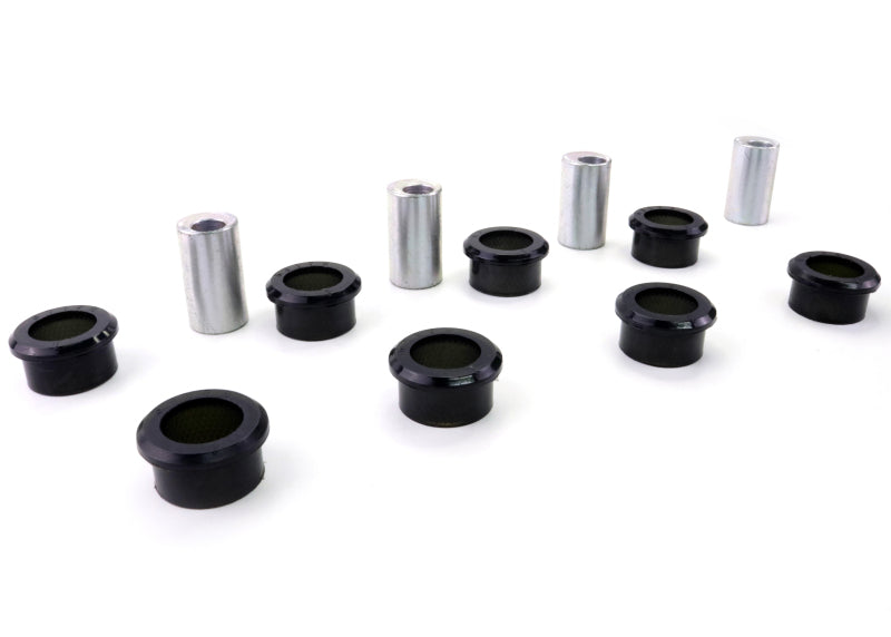 Whiteline Bump Steer Correction Upper Inner & Outer Bushings Nissan 180SX 89-99 (view 1)