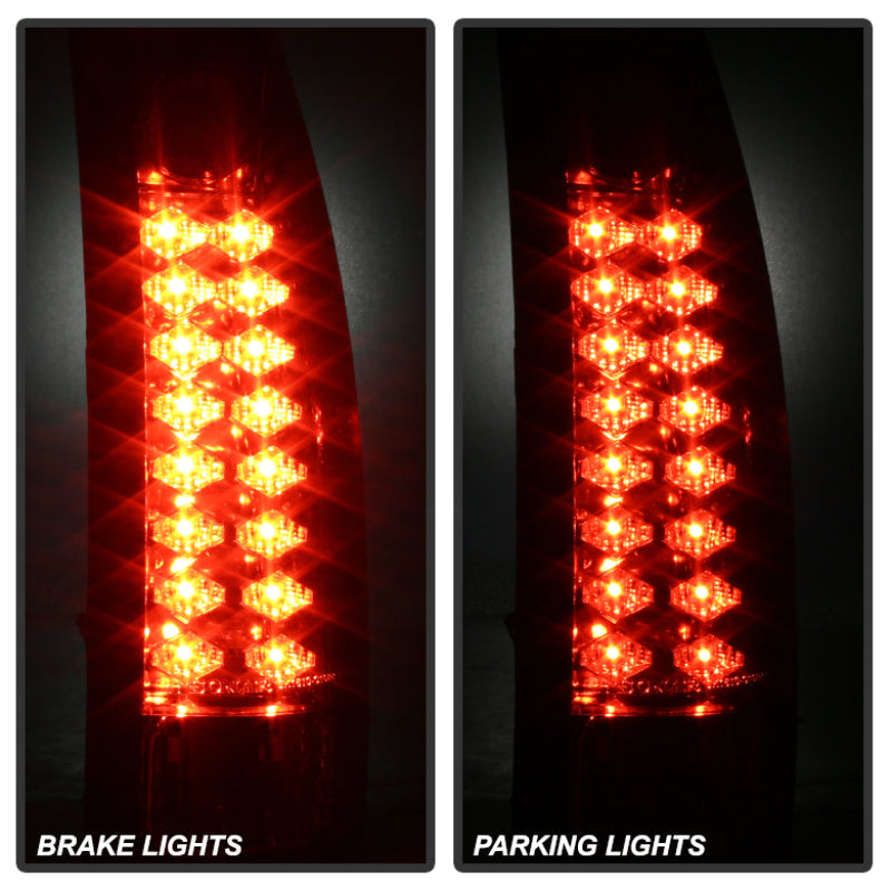 Spyder Chevy C/K Series 1500 88-98/GMC Sierra 88-98 LED Tail Lights Blk Smke ALT-YD-CCK88-LED-BSM 5077981