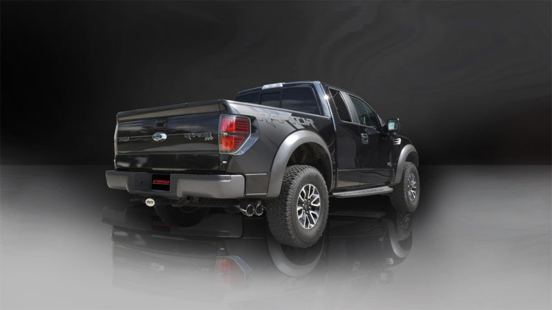 Corsa 11-14 Ford F-150 6.2L V8 156.5in Wheelbase 3in Resonator Delete Kit 14756