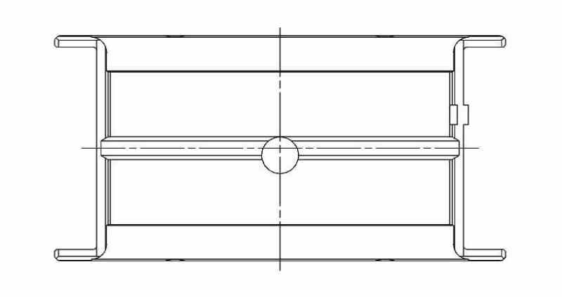 ACL Chevrolet V8 396/402/427/454 Race Series Standard Size Main Bearing Set - CT-1 Coated 5M829HC-STD