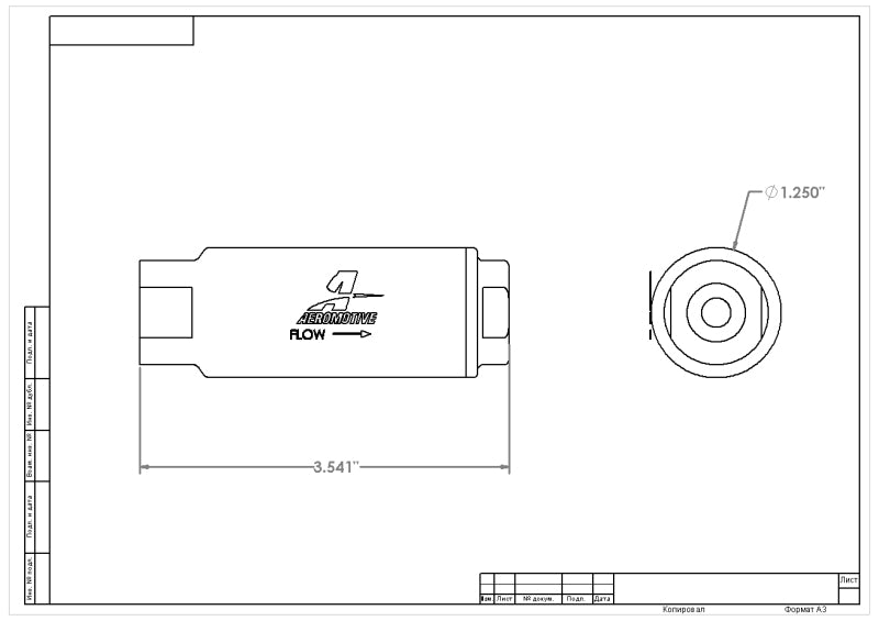 Aeromotive SS Series 100-Micron Fuel Filter (view 17)