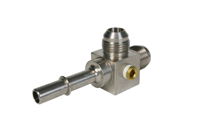 Aeromotive 3/8'' Male Quick Connect to (2) ORB-08 Male Flare T (view 4)