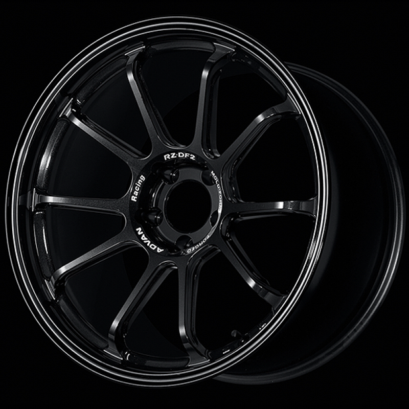Advan RZ-DF2 20x12.0 / +20 Offset / 5x114.3 / 73mm Bore / Racing Titanium Black YAF0O20ETB