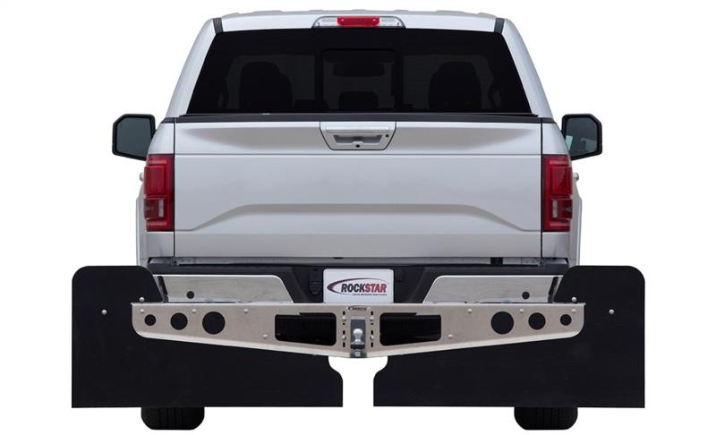 Access Rockstar 3XL 17-19 Ford F-250/F-350 Smooth Mill Finish Hitch Mounted Mud Flaps (Trim to Fit) A10100813