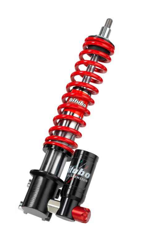 Bitubo Suspension Bitubo GEV0 Vespa Front Monoshock Adjustable: Spring Preload, Compression, Red Spring PV047GEV01