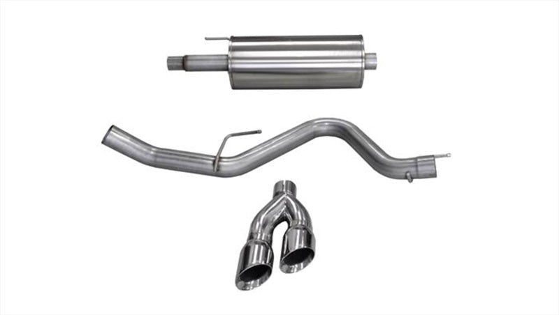 Corsa Performance 2015 Ford F-150 5.0L V8 (Super Crew Cab) Polished Sport Single Side (view 1)