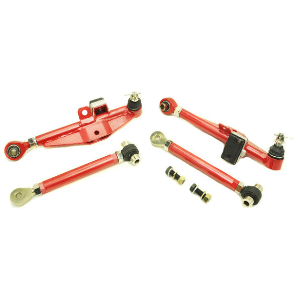 Godspeed Nissan 240SX (S13) 1989-94 Adjustable Front Lower Control Arms With High Angle Tension Rods (view 2)
