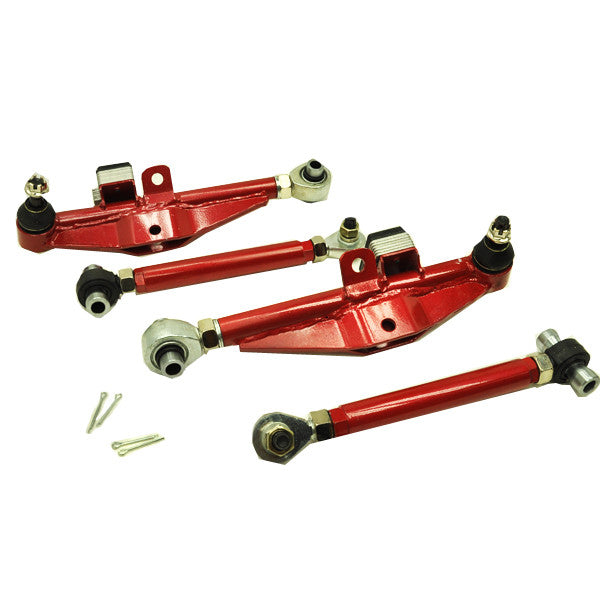 Godspeed Nissan 240SX (S14) 1995-98 Adjustable Front Lower Control Arms With High Angle Tension Rods (view 4)