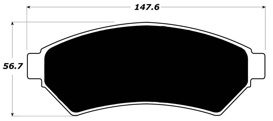 Porterfield Brake Pads for 2008 PONTIAC MONTANA