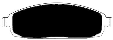 Porterfield Brake Pads for 2009 JEEP GRAND CHEROKEE