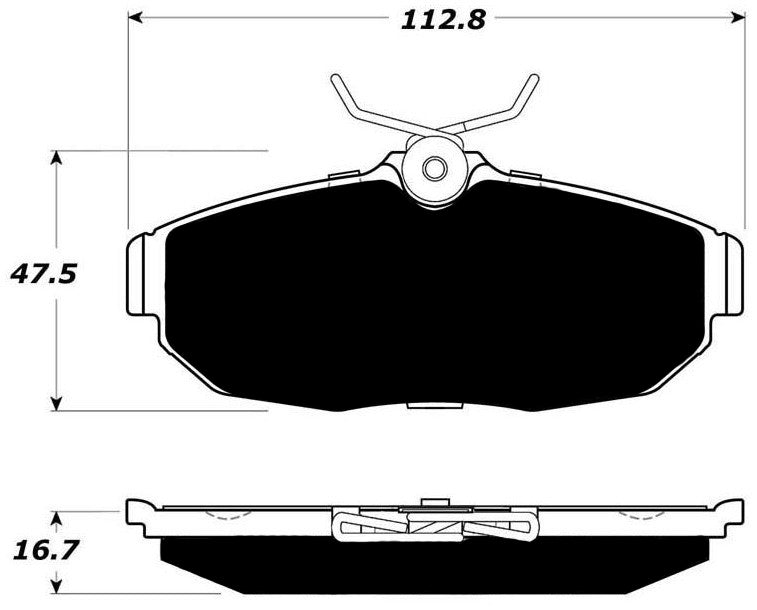 Porterfield Brake Pads for 2007 FORD MUSTANG Bullit