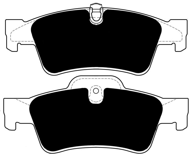 Porterfield Brake Pads for 2008 MERCEDES-BENZ GL550 350mm Front Disc