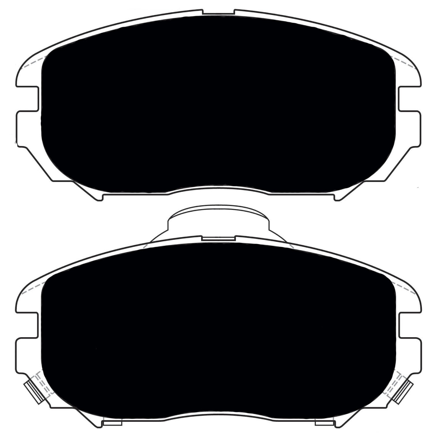Porterfield Brake Pads for 2011 HYUNDAI AZERA