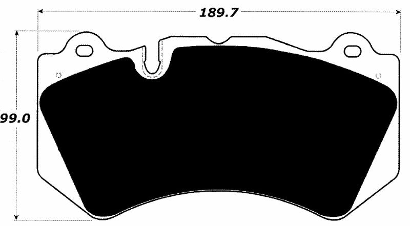 Porterfield Brake Pads for 2009 FERRARI F430 Scuderia