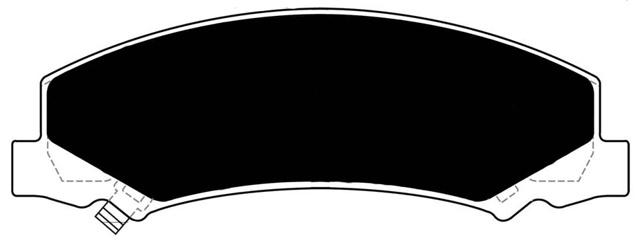 Porterfield Brake Pads for 2013 CHEVROLET IMPALA Police