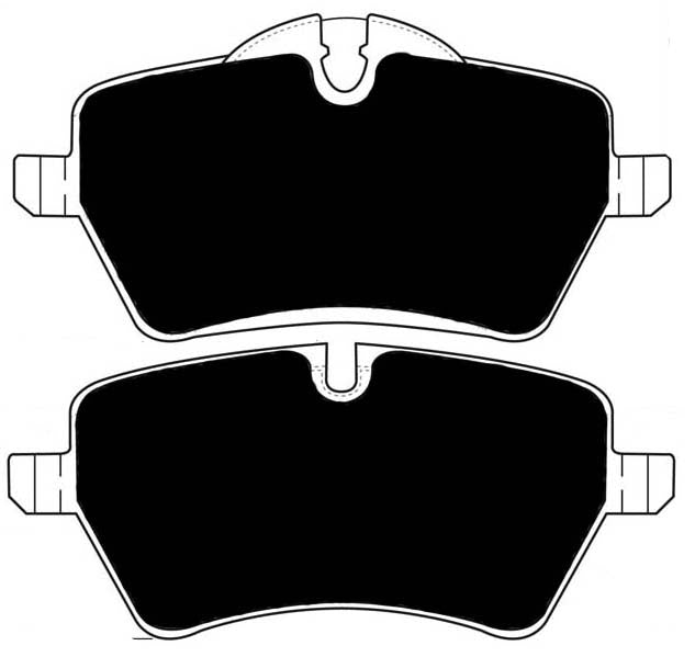 Porterfield Brake Pads for 2008 MINI Clubman w/JCW
