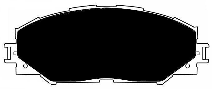 Porterfield Brake Pads for 2015 TOYOTA COROLLA Sedan(Rear Drum)