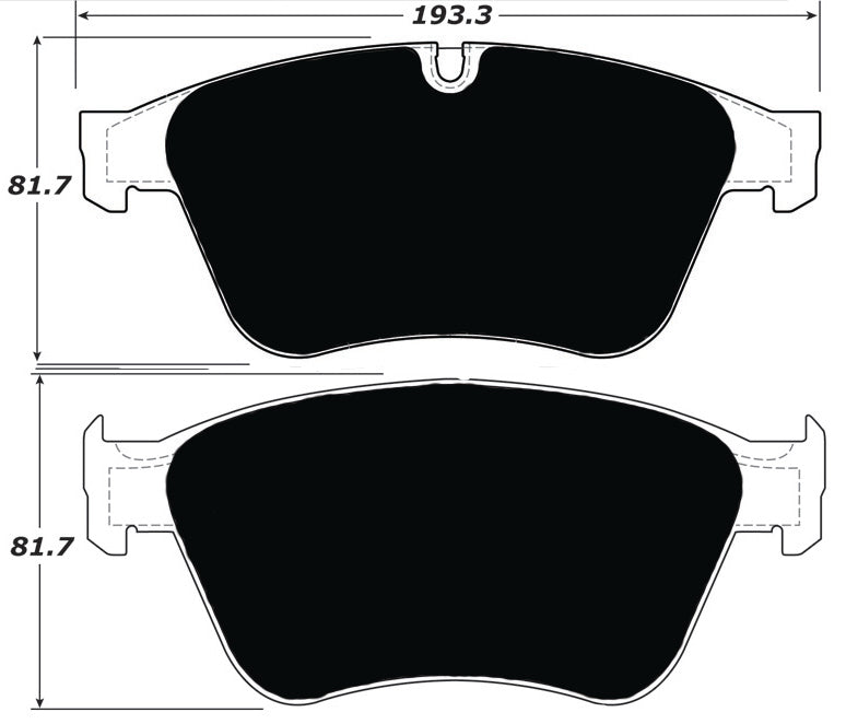 Porterfield Brake Pads for 2011 MERCEDES-BENZ ML63 AMG