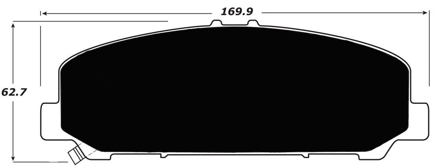 Porterfield Brake Pads for 2008 NISSAN ARMADA