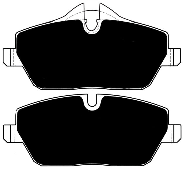 Porterfield Brake Pads for 2008 MINI Cooper