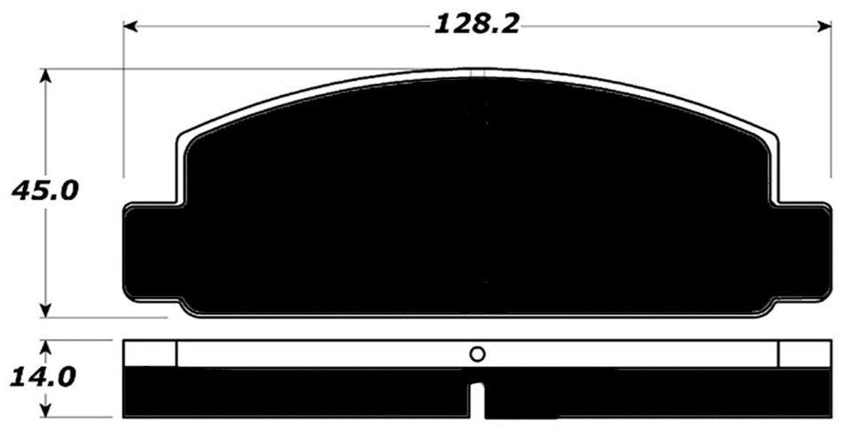 Porterfield Brake Pads for 1991 MAZDA RX 7 w/Solid Rear Disc