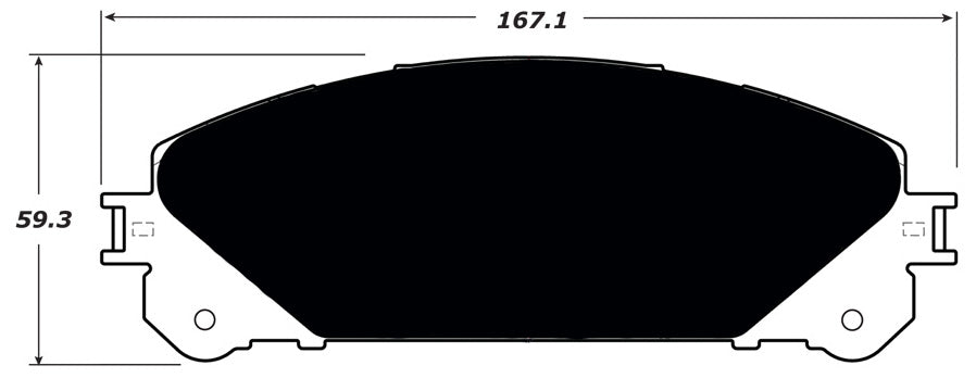 Porterfield Brake Pads for 2011 TOYOTA HIGHLANDER