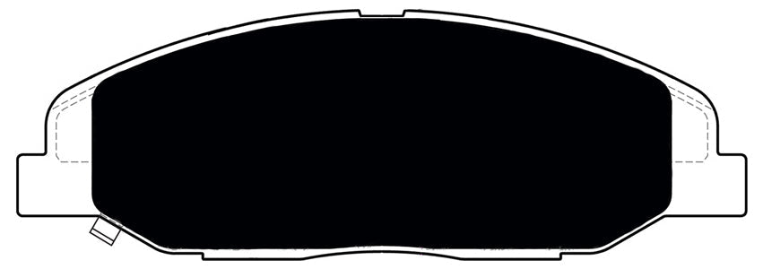 Porterfield Brake Pads for 2010 CADILLAC CTS Sport Wagon w/Alum. Caliper