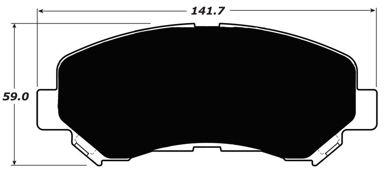 Porterfield Brake Pads for 2008 NISSAN ROGUE