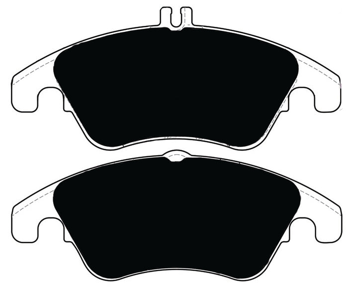 Porterfield Brake Pads for 2008 MERCEDES-BENZ C350