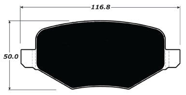 Porterfield Brake Pads for 2012 FORD TAURUS SHO