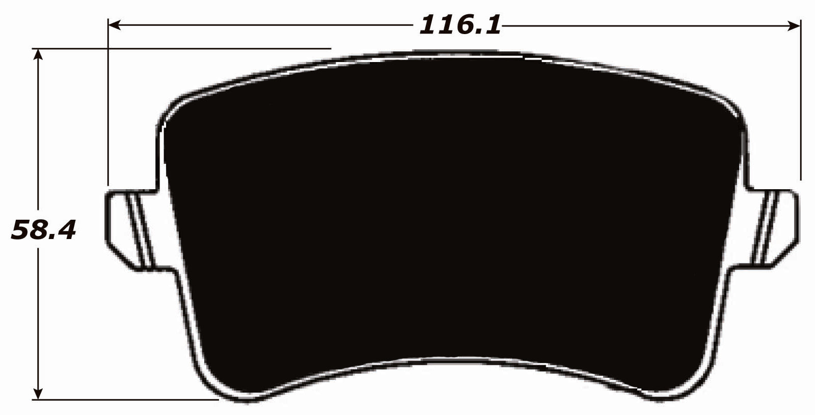 Porterfield Brake Pads for 2009 AUDI A4 Quattro - Turbo Sedan 2.0L