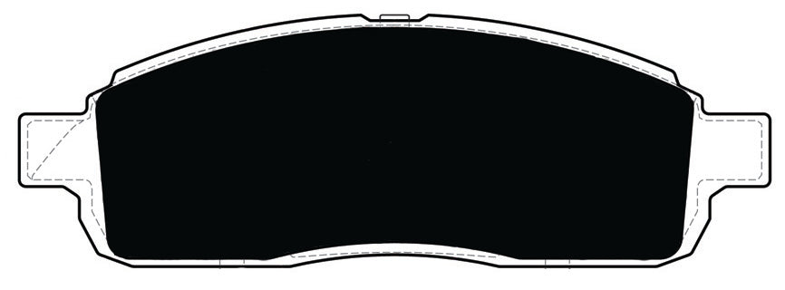 Porterfield Brake Pads for 2009 FORD F150 2WD Base Payload Pkg 6 Lug