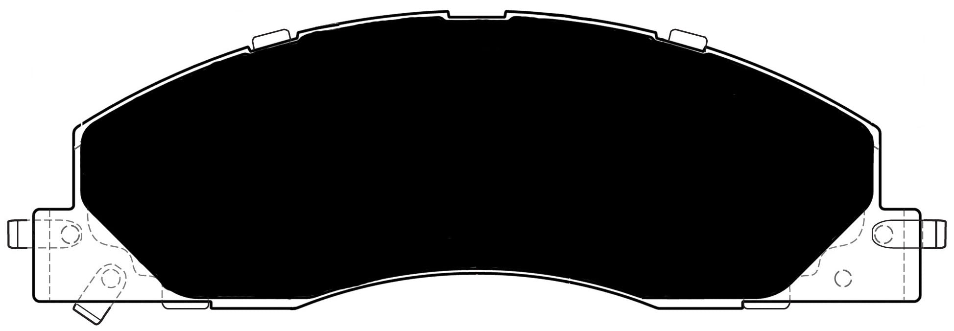 Porterfield Brake Pads for 2010 DODGE RAM 3500 4WD